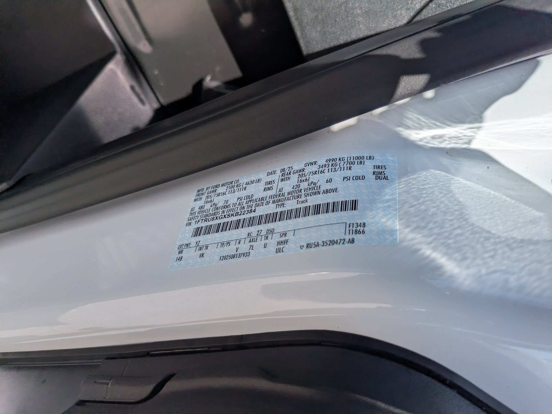 Used 2025 Ford Transit 350 148 High Roof Extended DRW RWD image 34