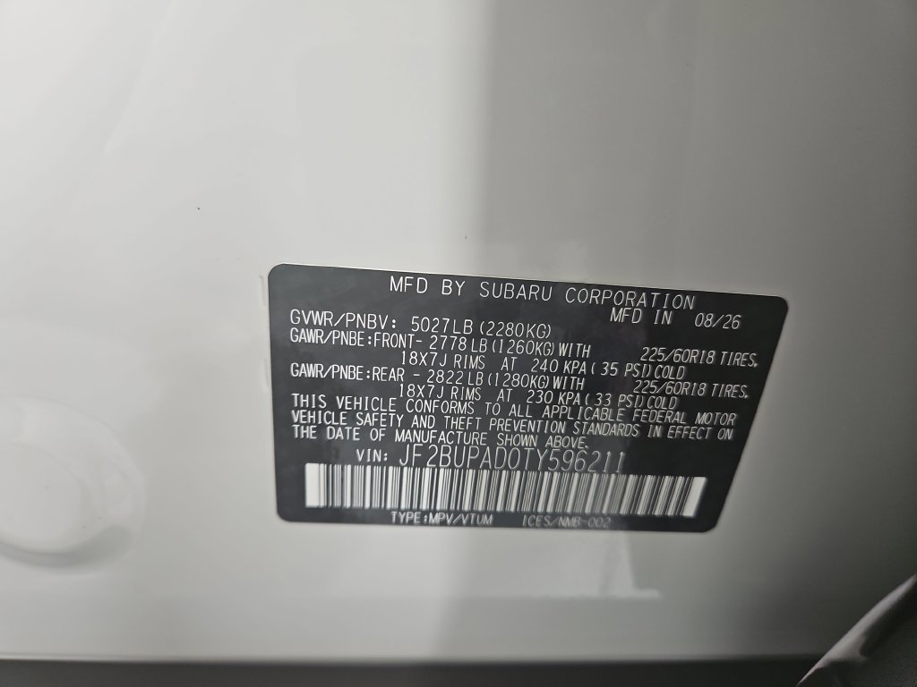 New 2026 Subaru Outback Premium AWD/4WD image 28