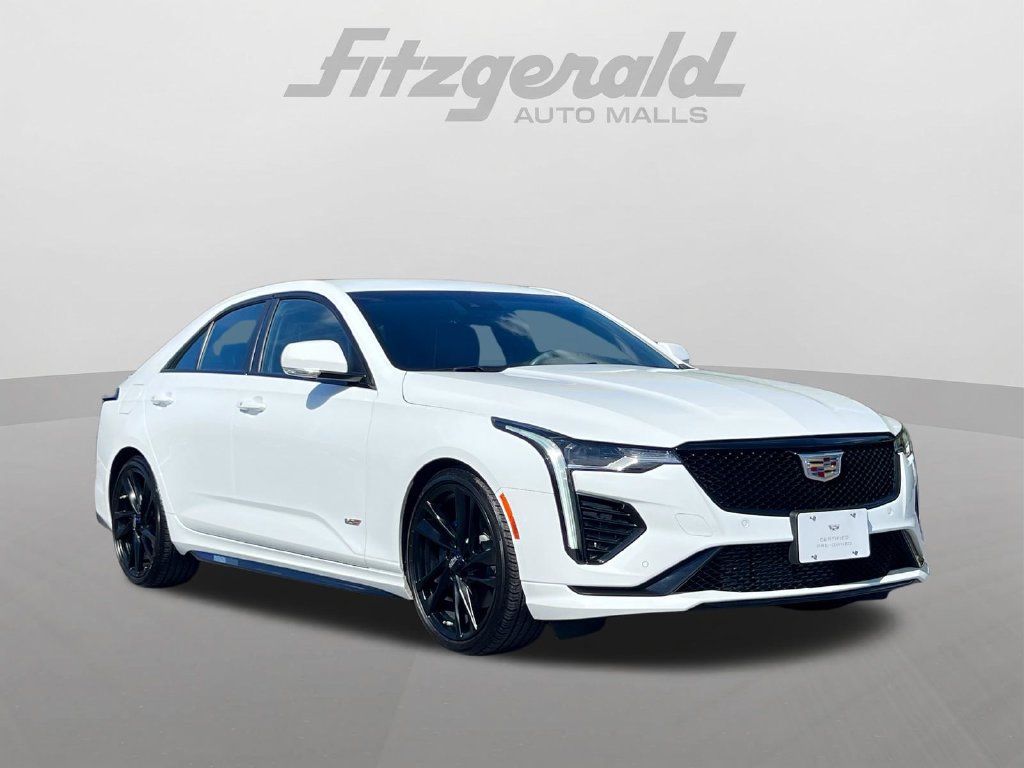 Certified 2024 Cadillac CT4 V w/ LPO, Blue Accent Package