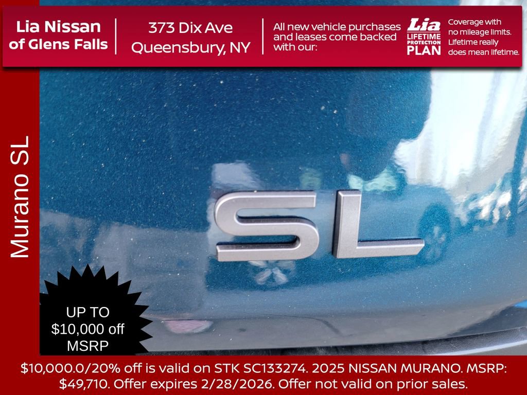 New 2025 Nissan Murano SL w/ Cargo Package image 5