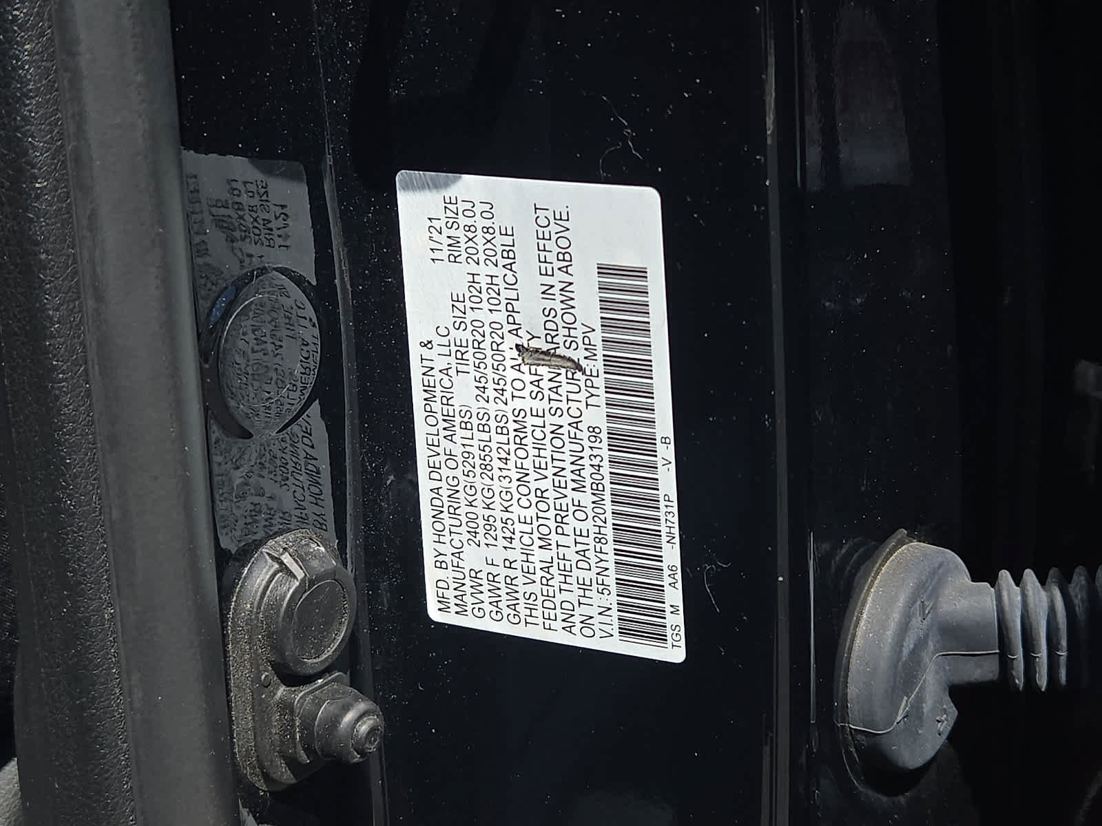 Used 2021 Honda Passport Sport image 28