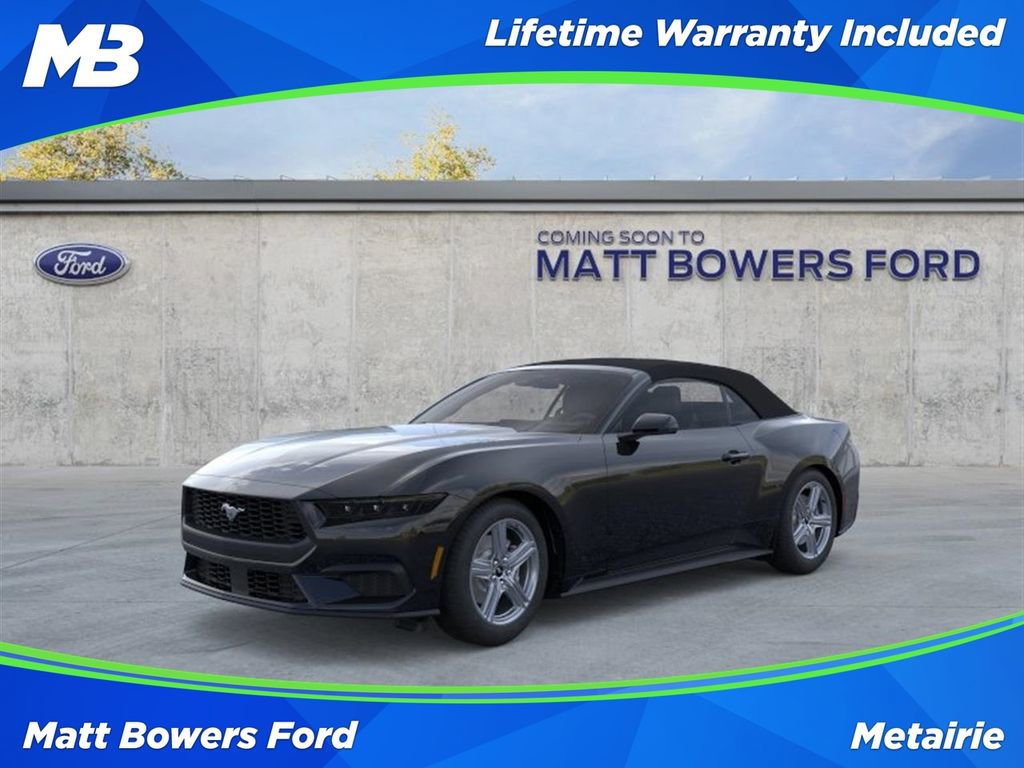 New 2026 Ford Mustang Convertible RWD image 1