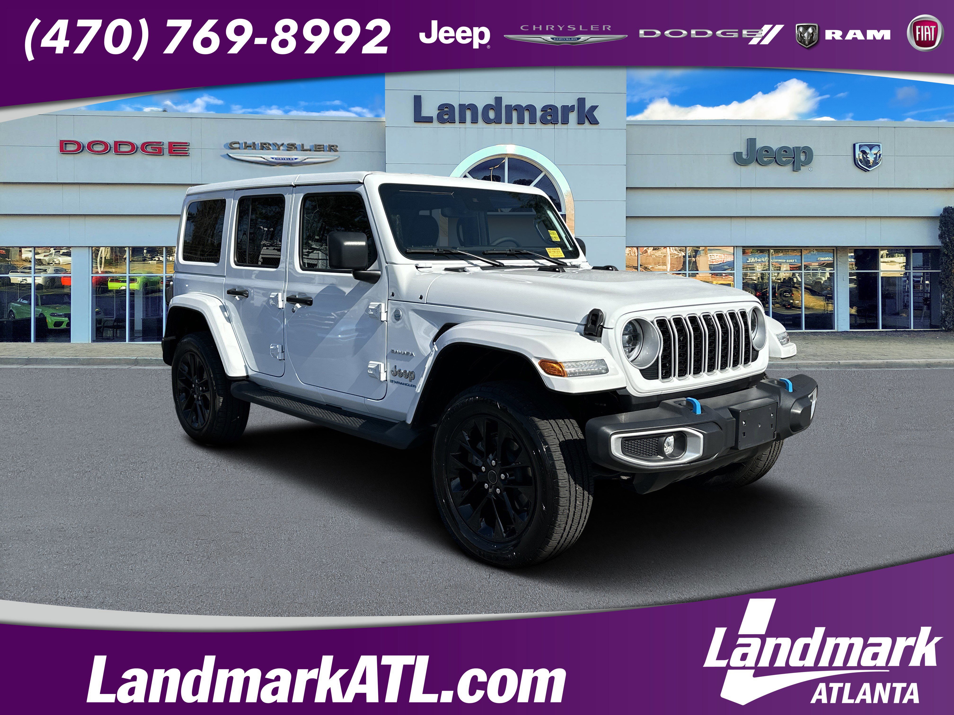 Used 2024 Jeep Wrangler Sahara w/ Technology Group image 1