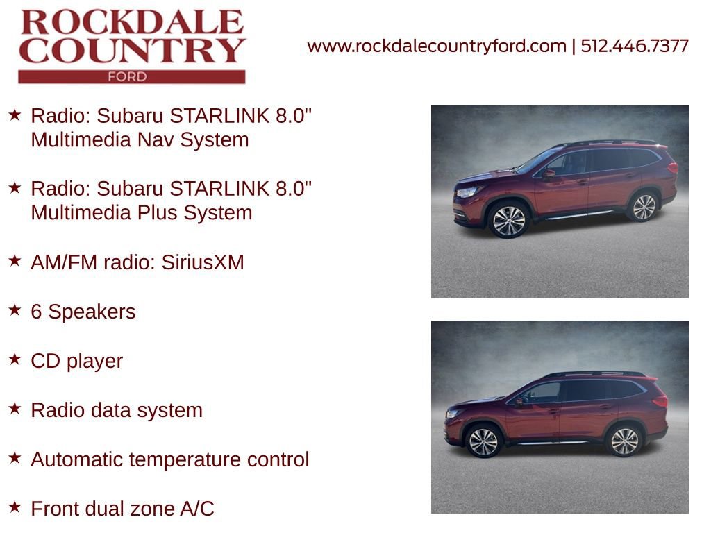 Used 2021 Subaru Ascent Limited w/ Technology Package image 7