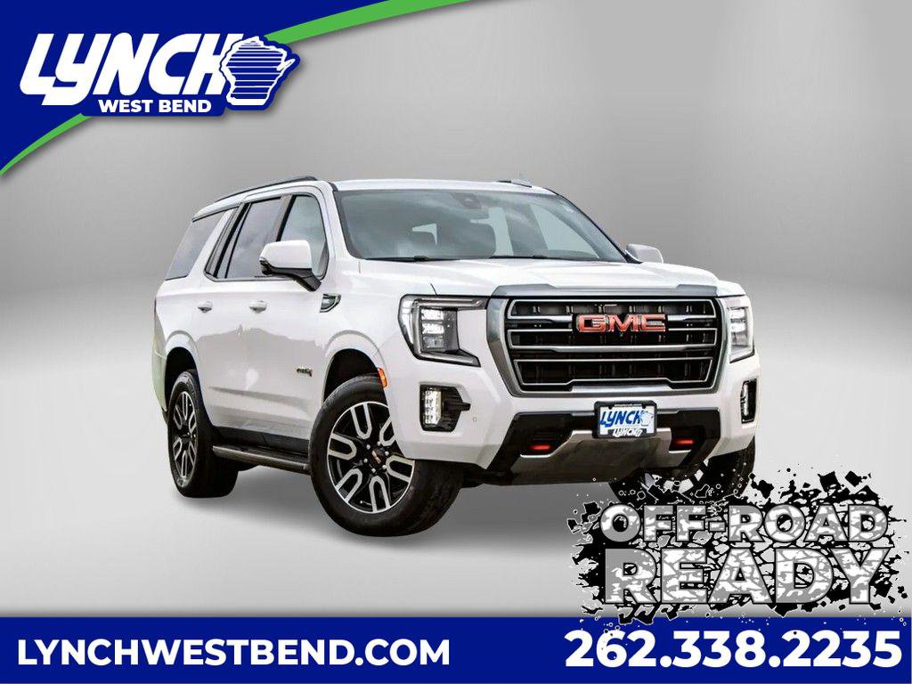 Used 2021 GMC Yukon AT4 w/ Rear Media and Nav Package