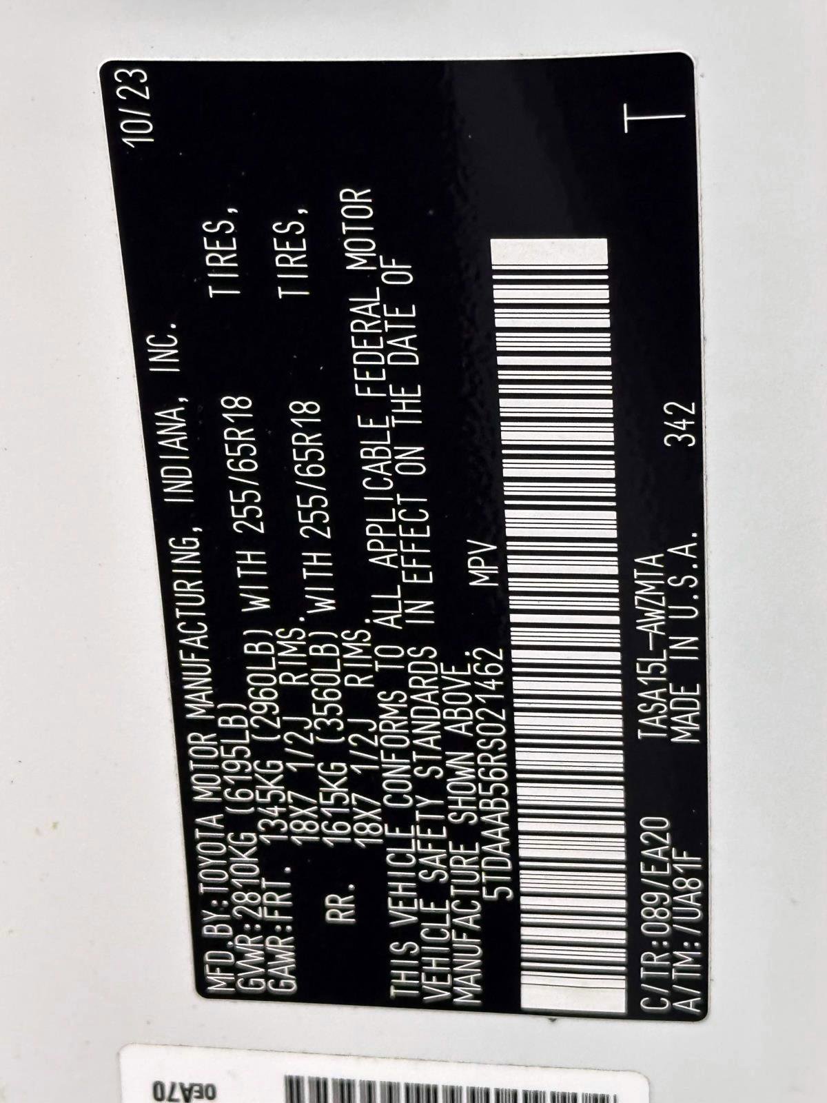 Certified 2024 Toyota Grand Highlander XLE image 30