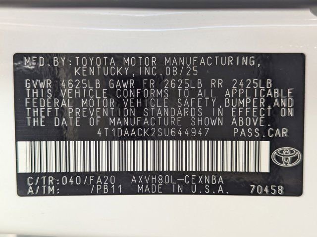 Used 2025 Toyota Camry LE w/ Convenience Package image 27