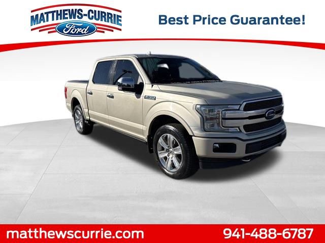 Certified 2018 Ford F150 Platinum w/ Equipment Group 701A Luxury image 1