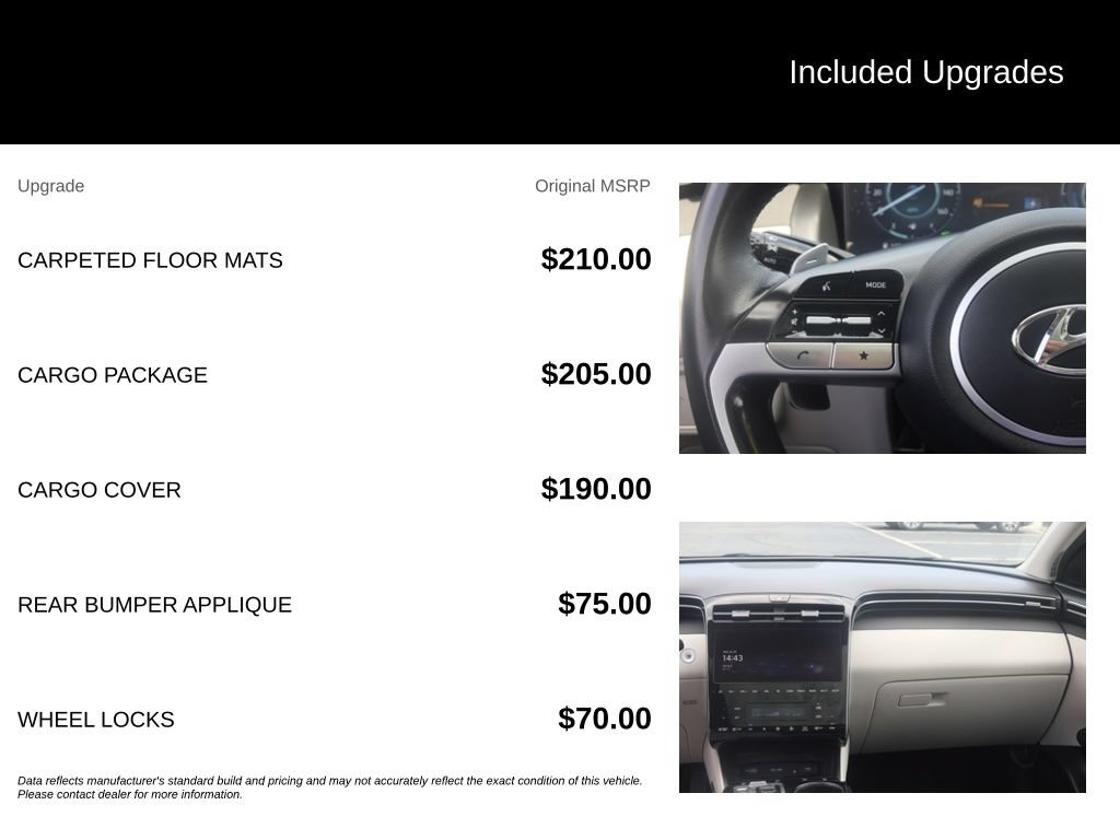 Used 2023 Hyundai Tucson SEL w/ Cargo Package AWD/4WD image 38