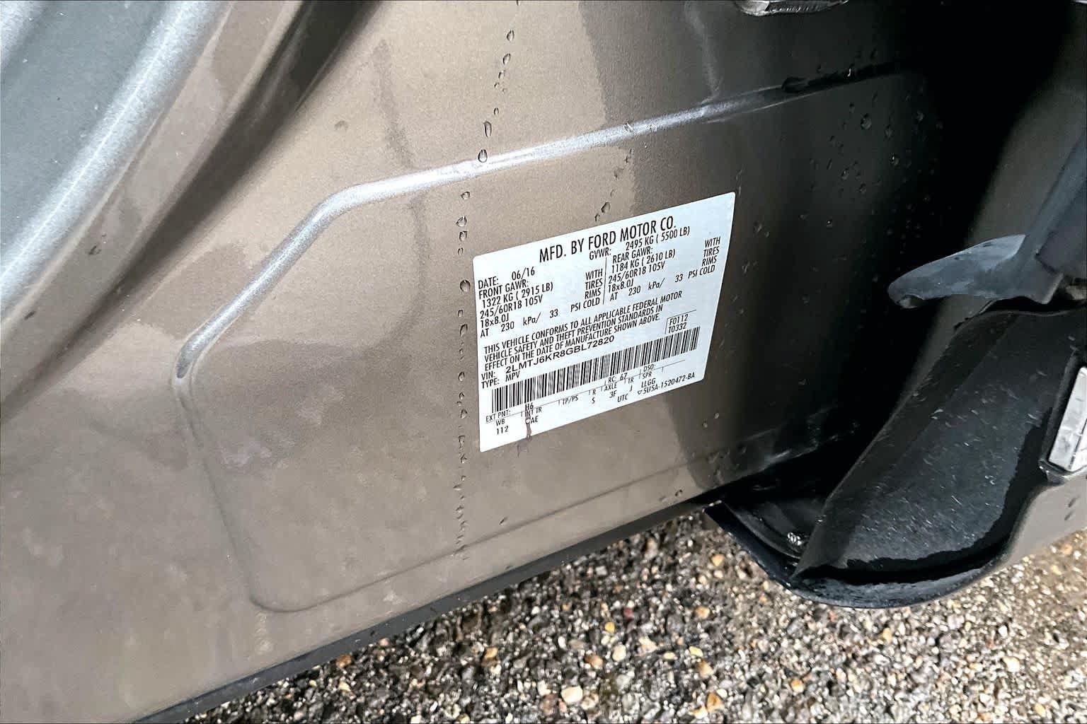 Used 2016 Lincoln MKX Select w/ Select Plus Package FWD image 34
