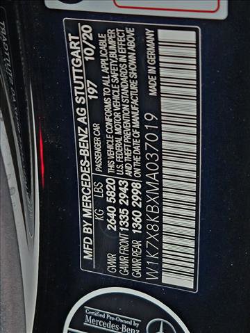 Certified 2021 Mercedes-Benz AMG GT 63 S image 23