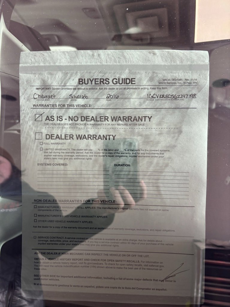 Used 2016 Chevrolet Silverado 1500 LT w/ All Star Edition image 29