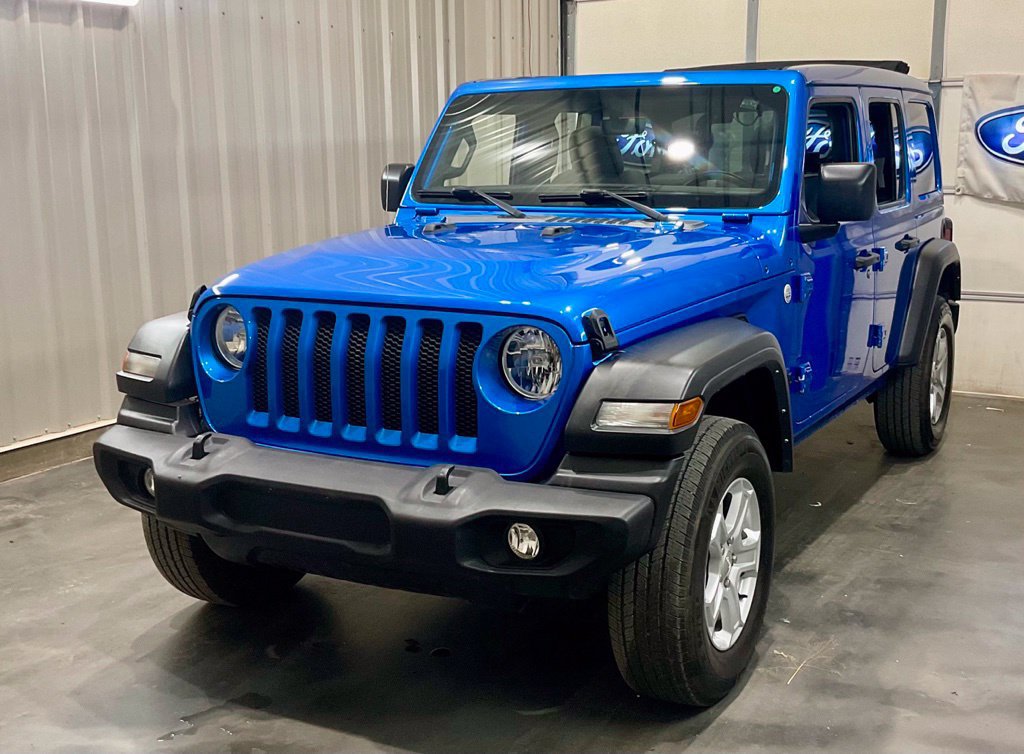 Used 2021 Jeep Wrangler Unlimited Sport w/ Sun And Sound Package AWD/4WD image 3