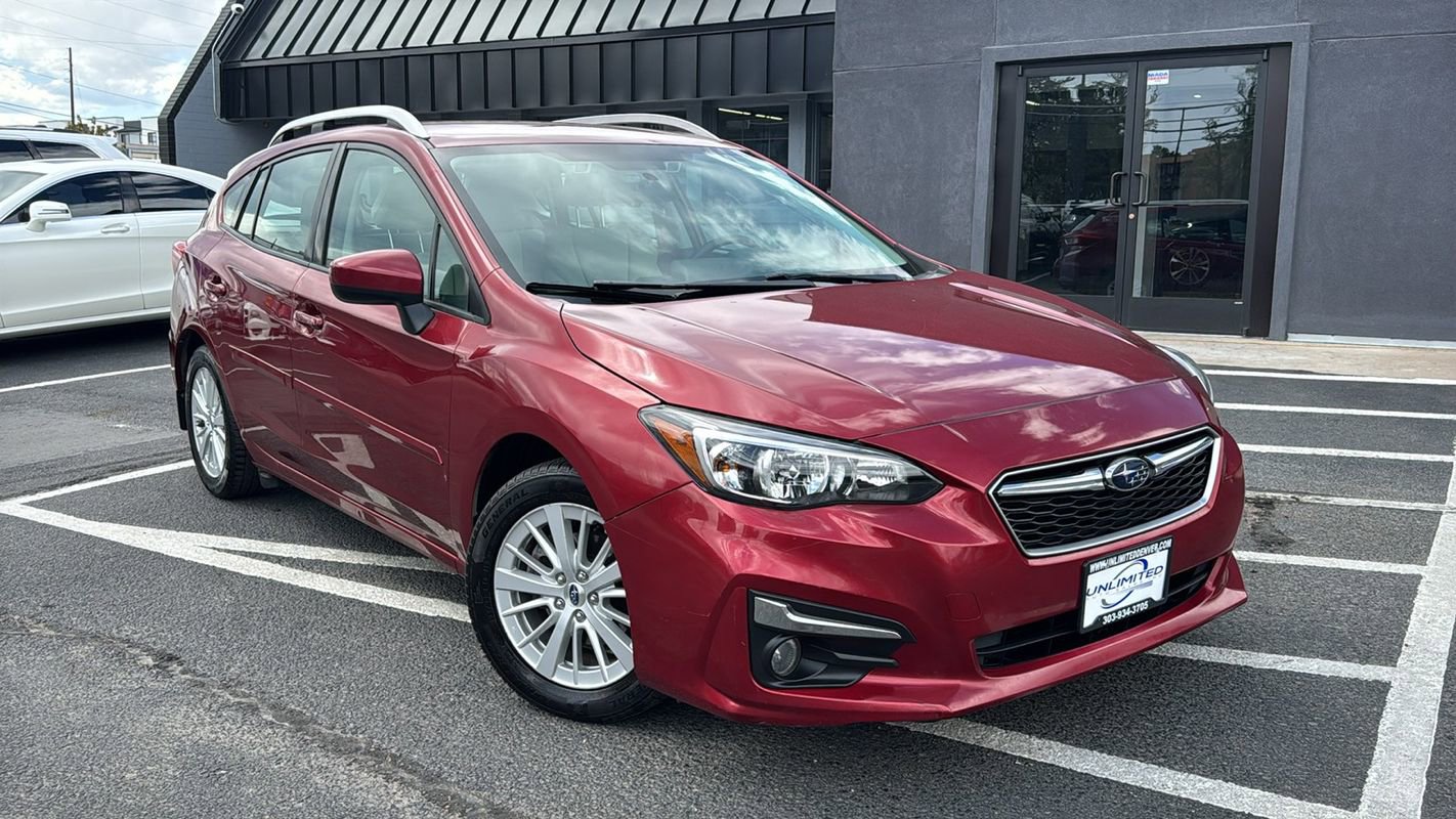 Used 2017 Subaru Impreza 2.0i Premium w/ BSD & Rcta/SRF/Eyesight AWD/4WD image 1