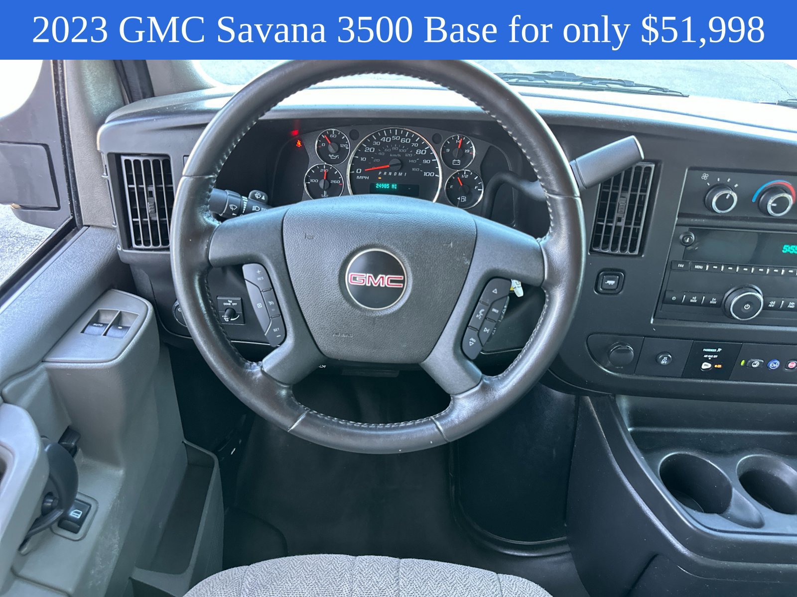 Used 2023 GMC Savana 3500 w/ Power Convenience Package RWD image 13