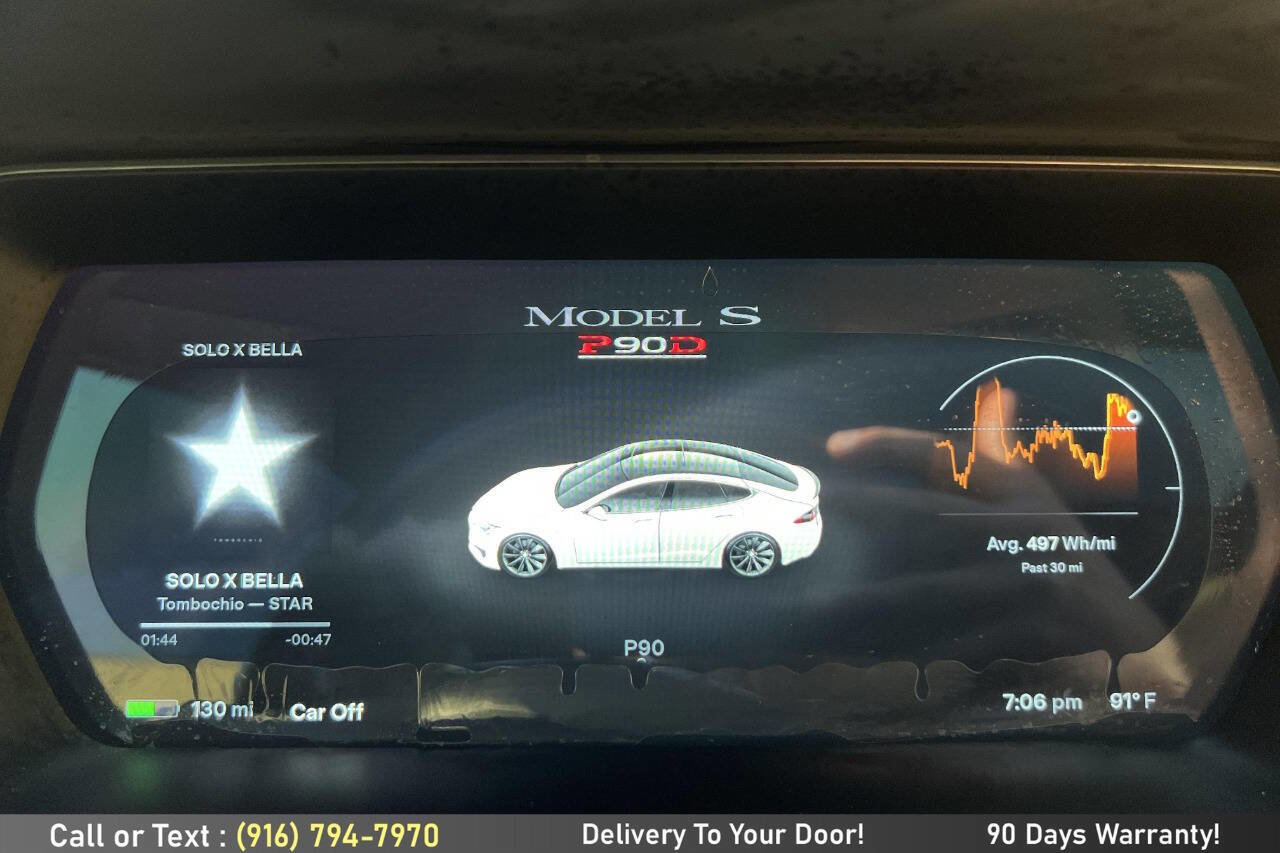 Used 2016 Tesla Model S P90D AWD/4WD image 20
