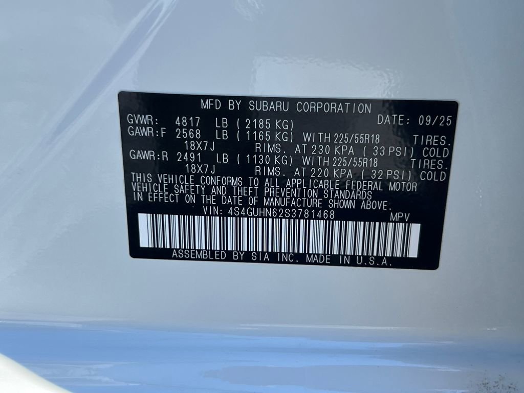 Certified 2025 Subaru Crosstrek 2.5i Limited w/ Crosstrek Mirror Package image 31