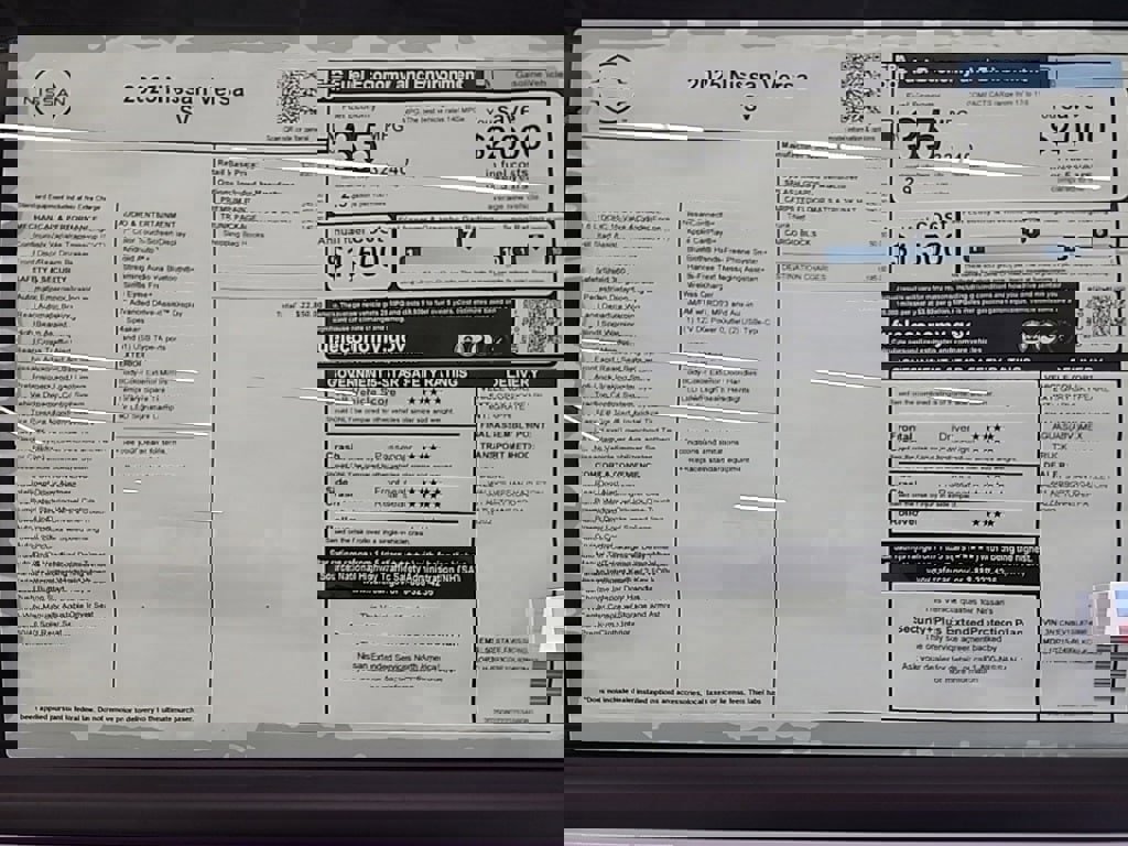 New 2025 Nissan Versa SV w/ Trunk Package image 9