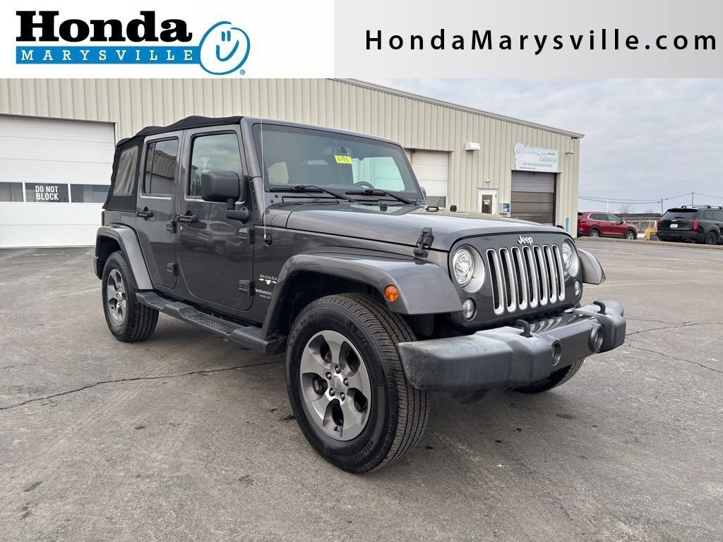 Used 2017 Jeep Wrangler Unlimited Sahara