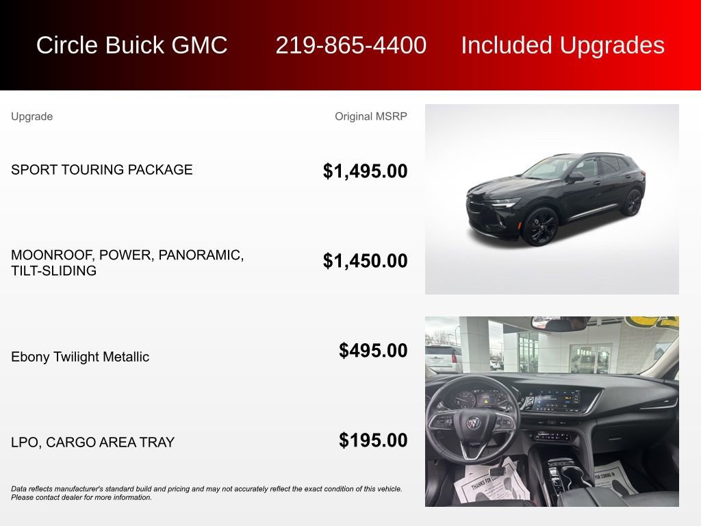 Used 2023 Buick Envision Essence w/ Sport Touring Package image 3