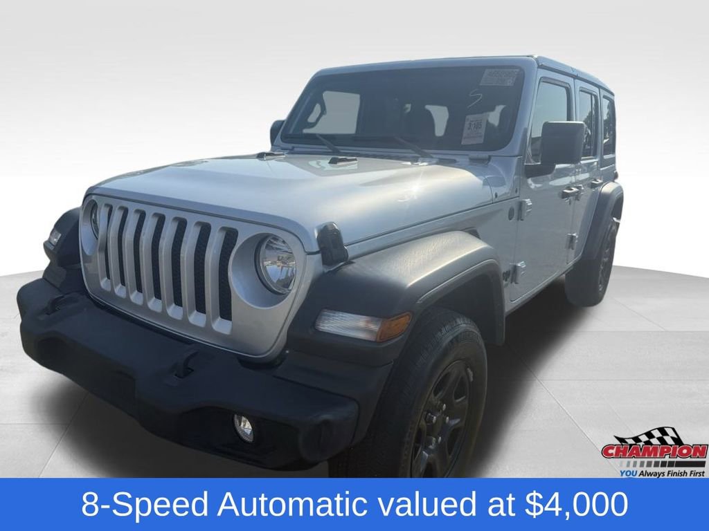 Used 2022 Jeep Wrangler Unlimited Sport image 2