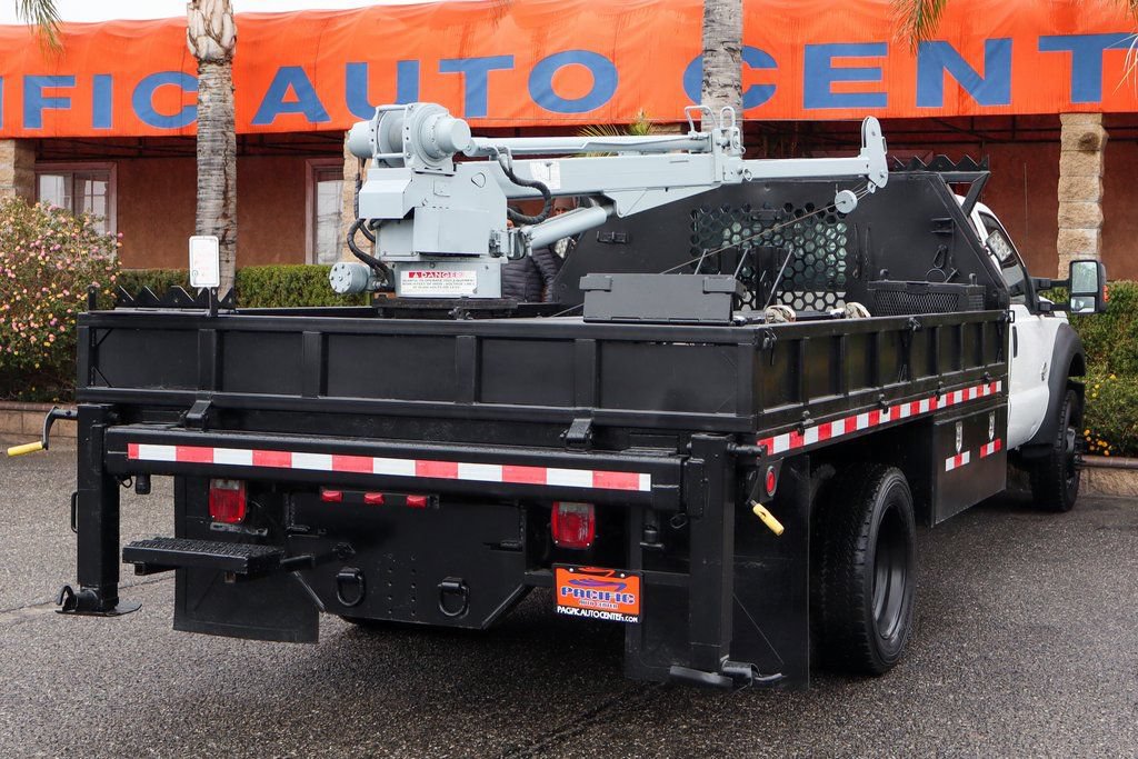 Used 2011 Ford F550 4x4 Crew Cab Super Duty w/ Payload Upgrade Pkg image 7
