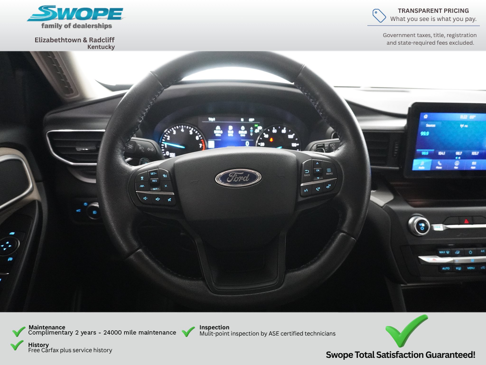 Used 2020 Ford Explorer XLT w/ Equipment Group 202A AWD/4WD image 18