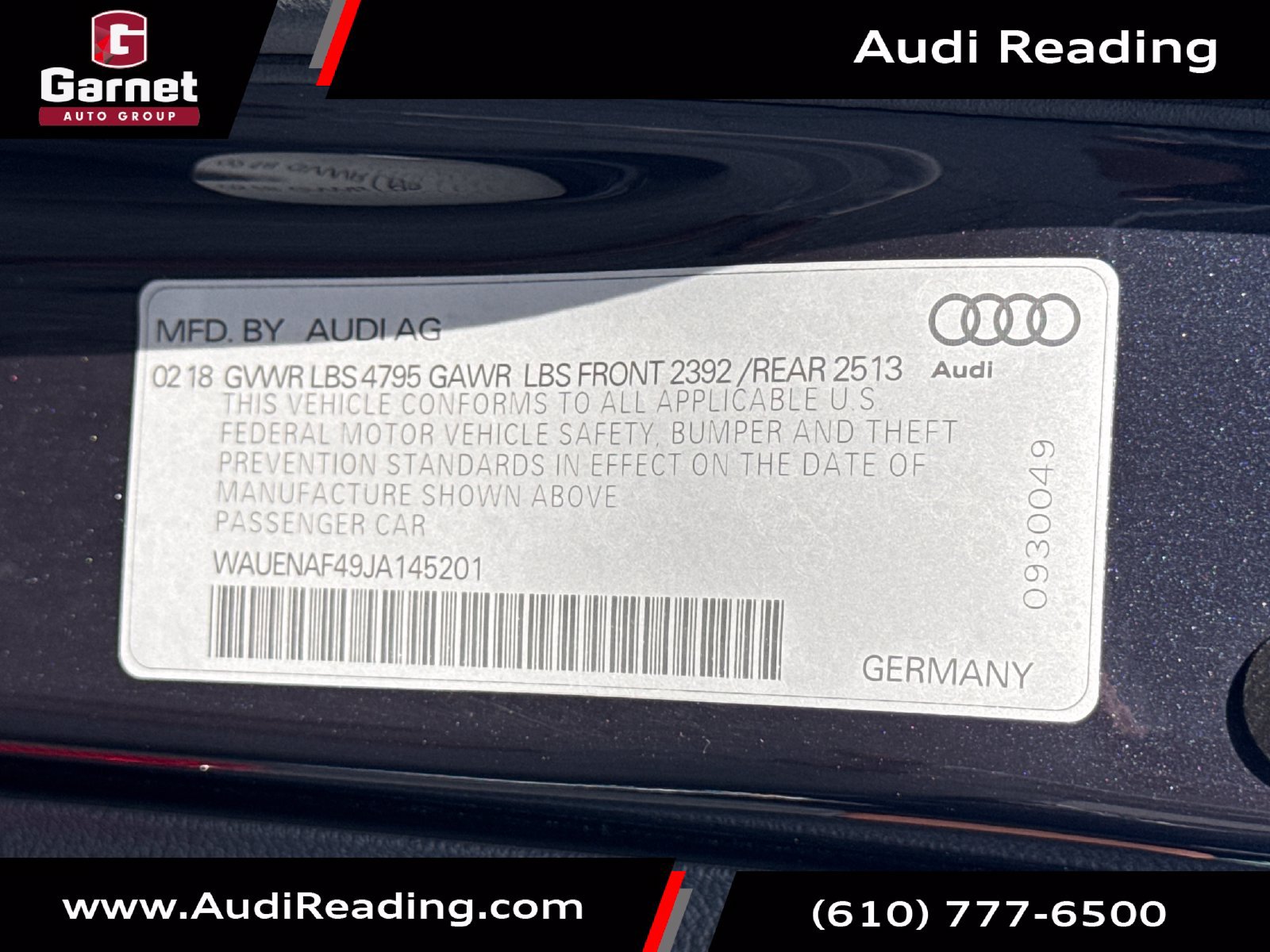 Used 2018 Audi A4 2.0T Premium Plus AWD/4WD image 28