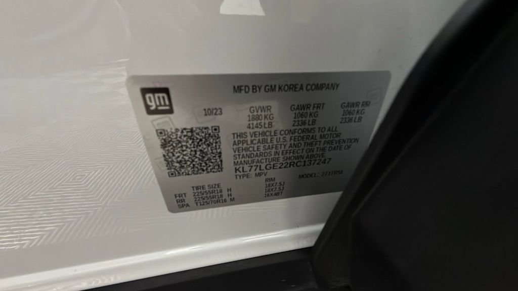 Certified 2024 Chevrolet Trax RS w/ Driver Confidence Package FWD image 37
