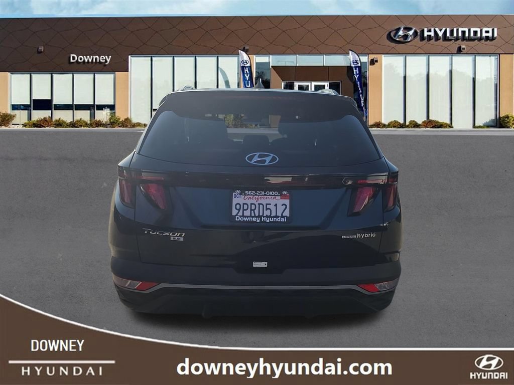 Used 2024 Hyundai Tucson Blue AWD/4WD image 4