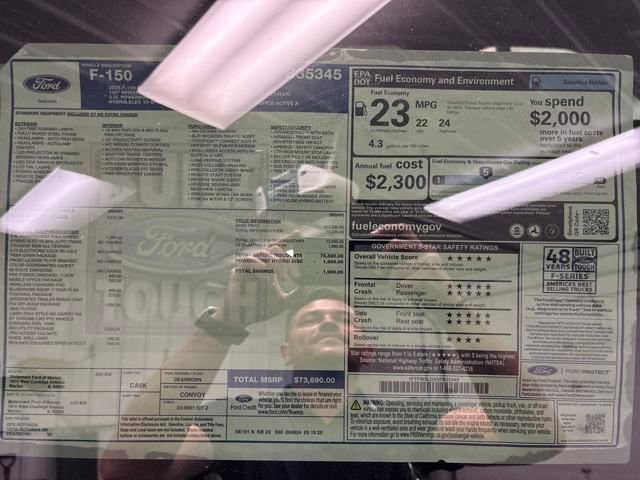 New 2025 Ford F150 Lariat w/ Equipment Group 501A Mid image 45