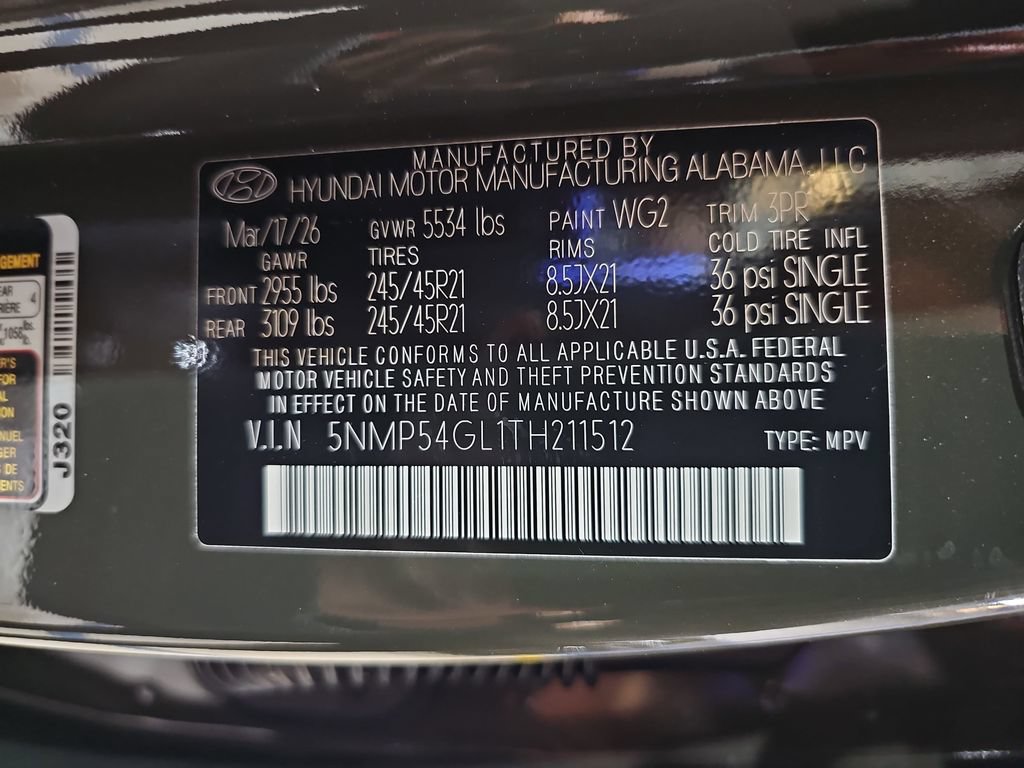 New 2026 Hyundai Santa Fe Calligraphy FWD image 37