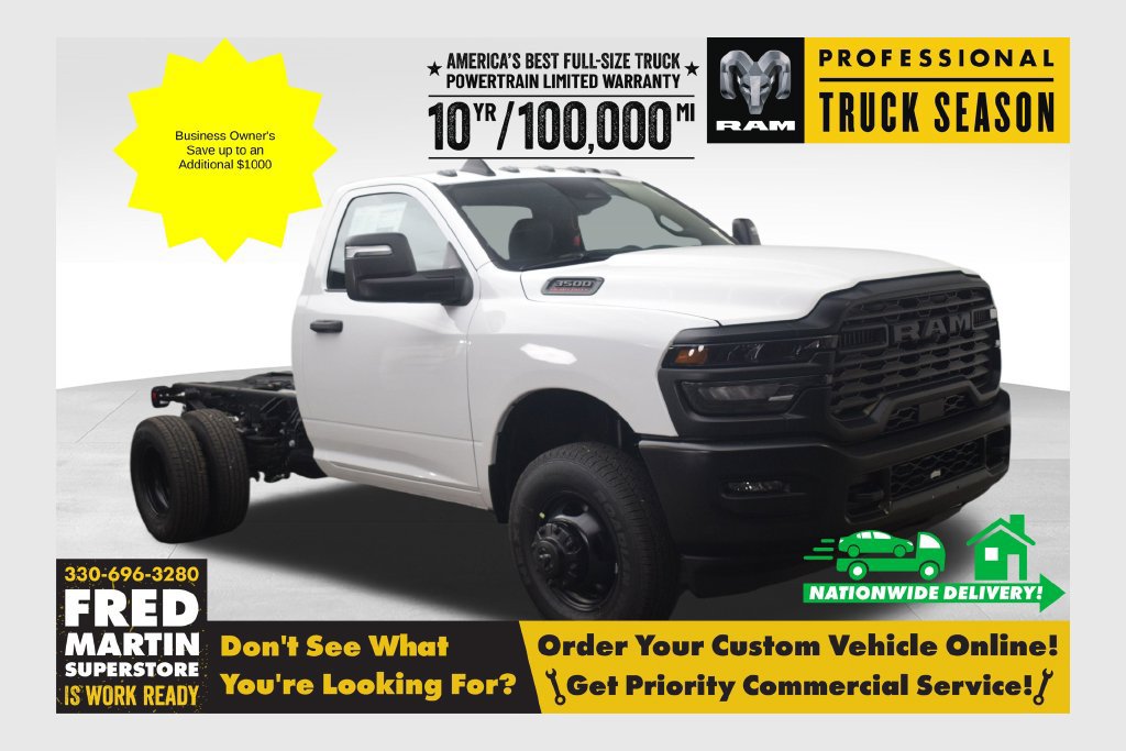 New 2026 RAM 3500 Tradesman AWD/4WD 360° Tour