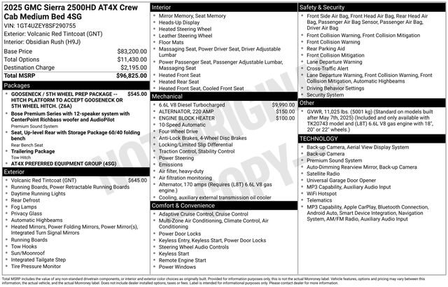 Used 2025 GMC Sierra 2500 AT4X image 20