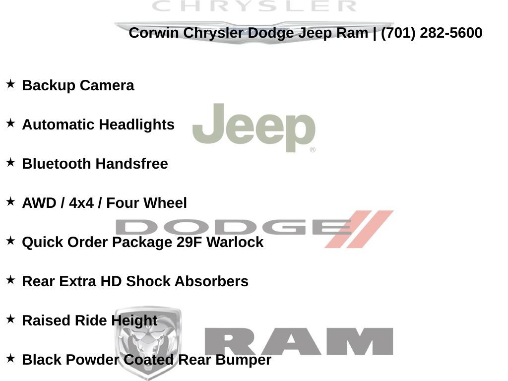 Certified 2021 RAM 1500 Warlock AWD/4WD image 8