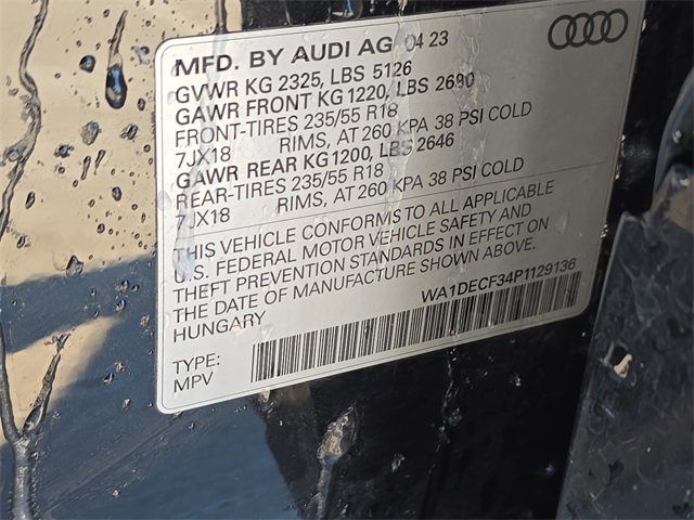 Used 2023 Audi Q3 2.0T Premium image 39