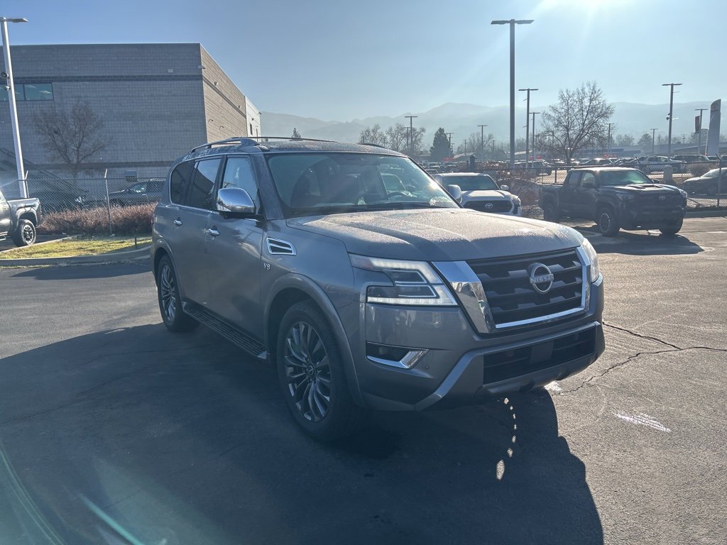 Used 2022 Nissan Armada Platinum w/ Captain's Chairs Package image 2
