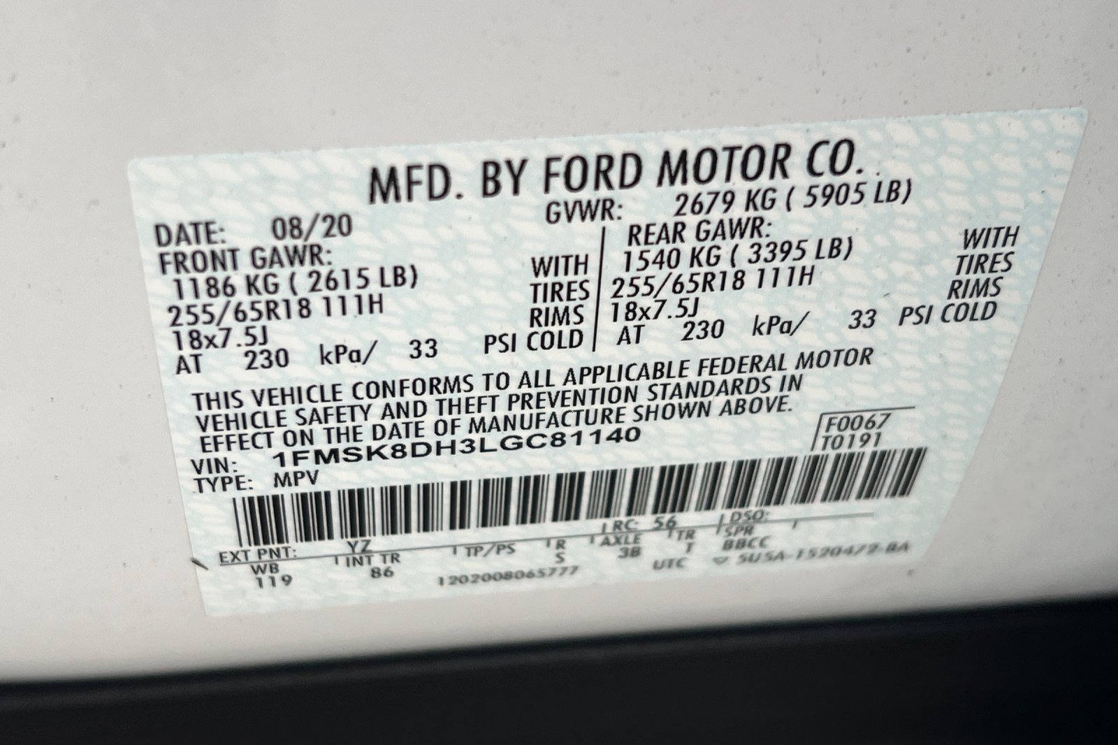 Used 2020 Ford Explorer XLT w/ Class III Trailer Tow Package image 26