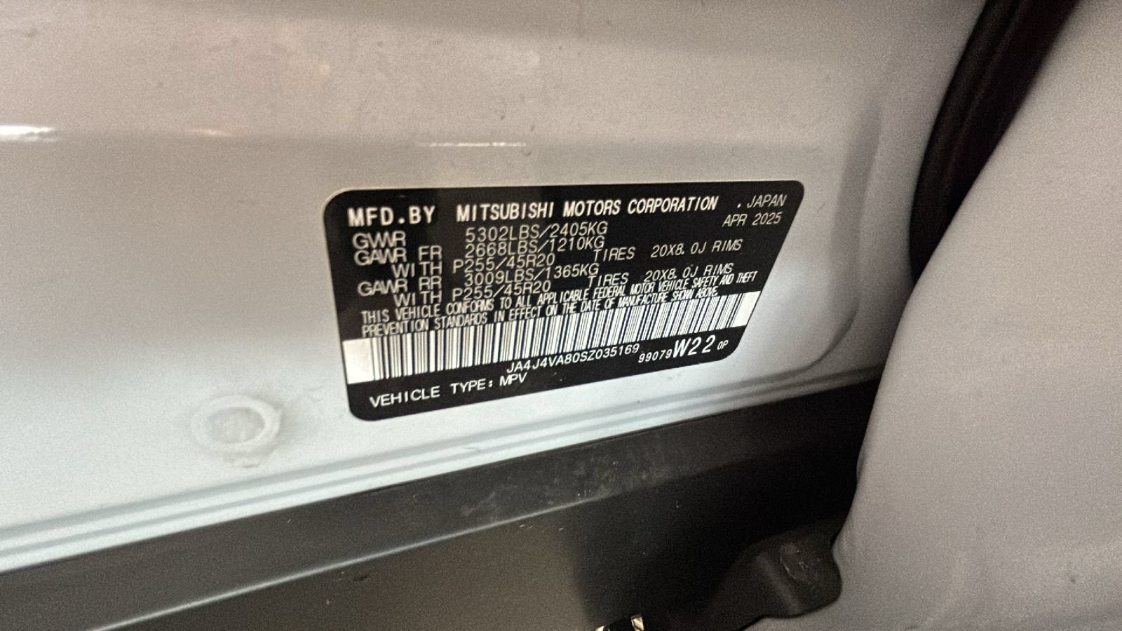 Used 2025 Mitsubishi Outlander SE AWD/4WD image 10