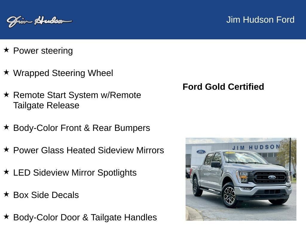 Certified 2023 Ford F150 XLT w/ Equipment Group 302A High image 13