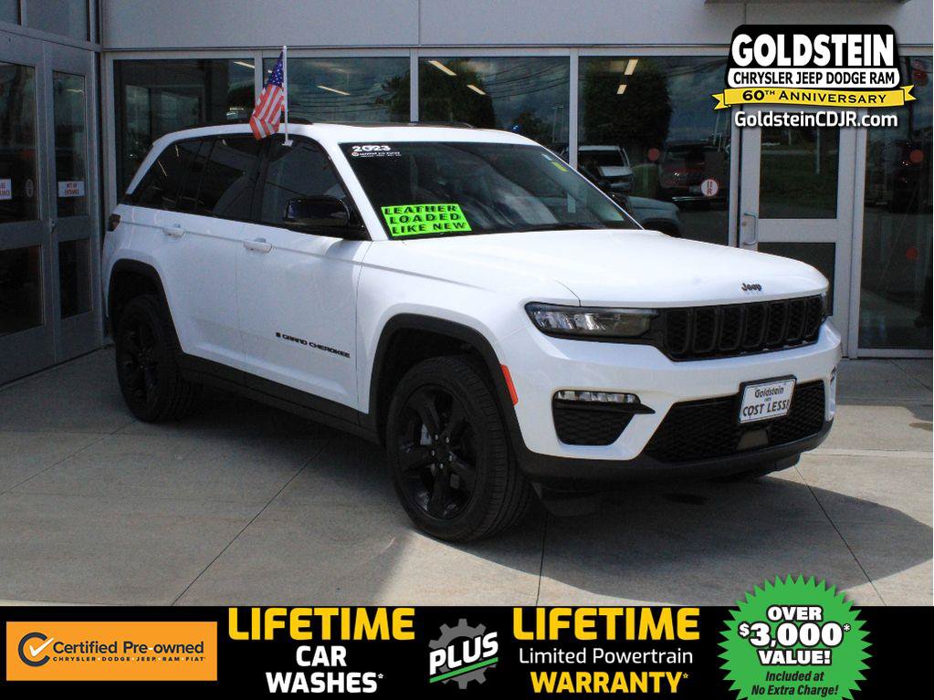 Certified 2023 Jeep Grand Cherokee Limited w/ Black Appearance Package