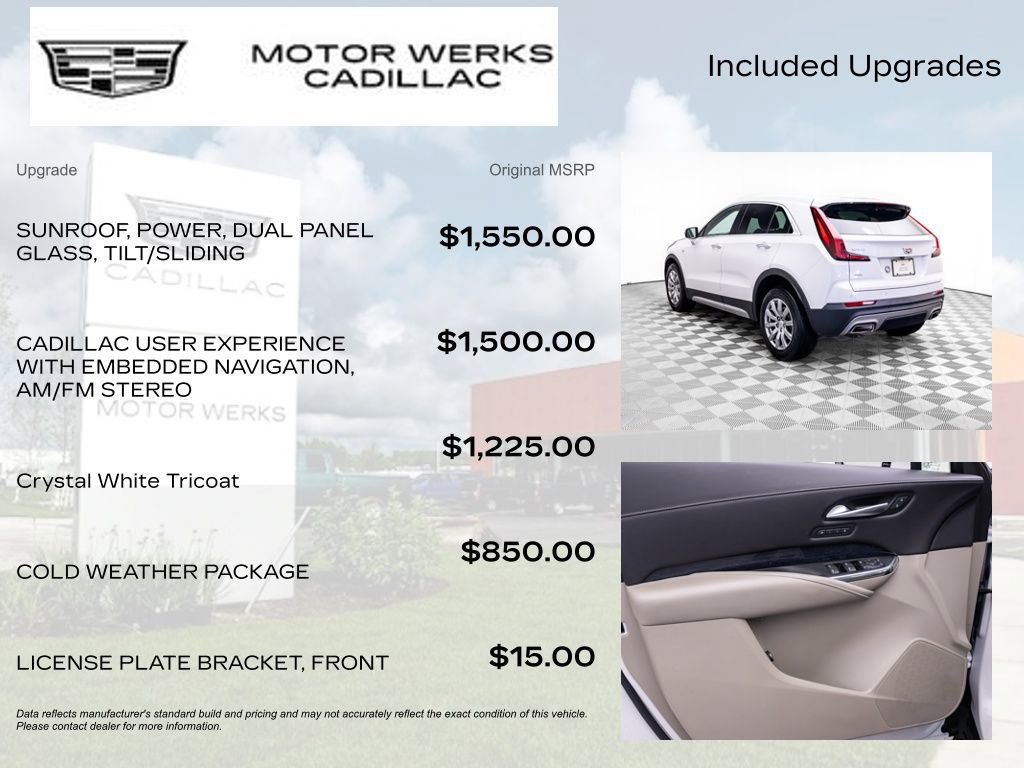 Certified 2023 Cadillac XT4 Premium Luxury w/ Cold Weather Package AWD/4WD image 8