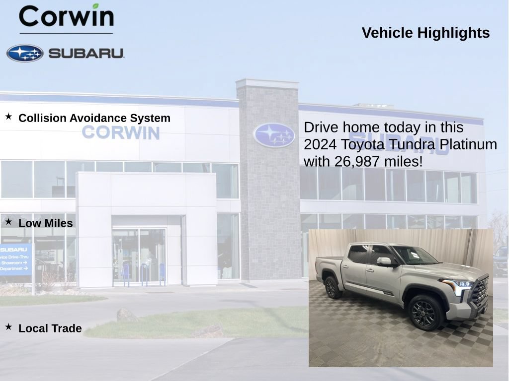 Used 2024 Toyota Tundra Platinum AWD/4WD image 6