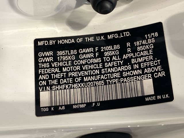 Used 2019 Honda Civic EX image 25