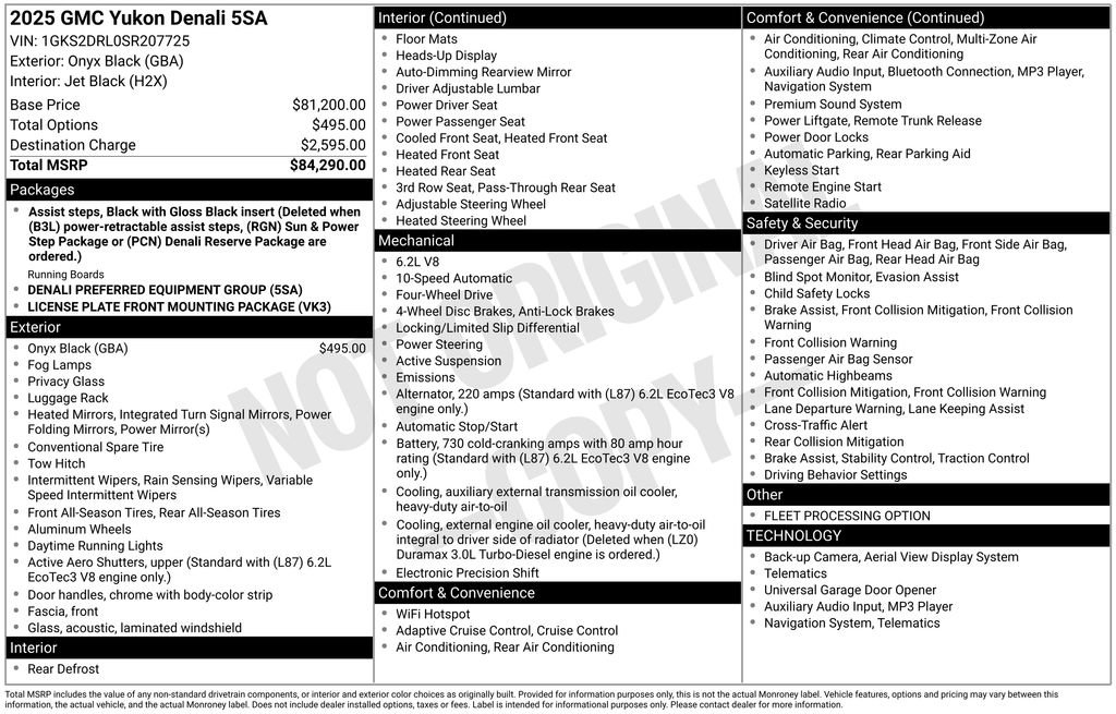 Used 2025 GMC Yukon Denali image 38