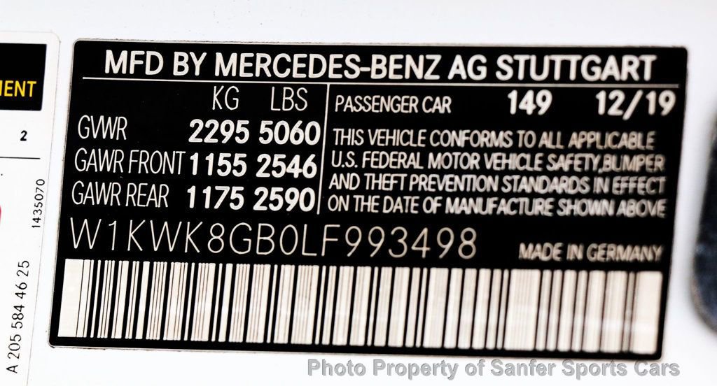 Used 2020 Mercedes-Benz C 63 AMG Cabriolet image 55