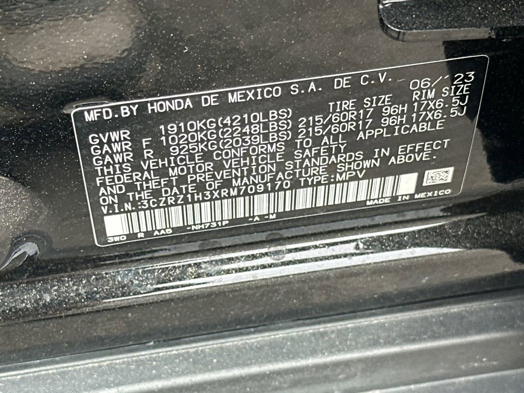 Used 2024 Honda HR-V LX image 33