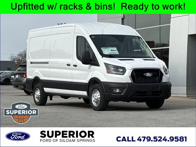 New 2026 Ford Transit 350 148 Medium Roof w/ Electrician Trade Package