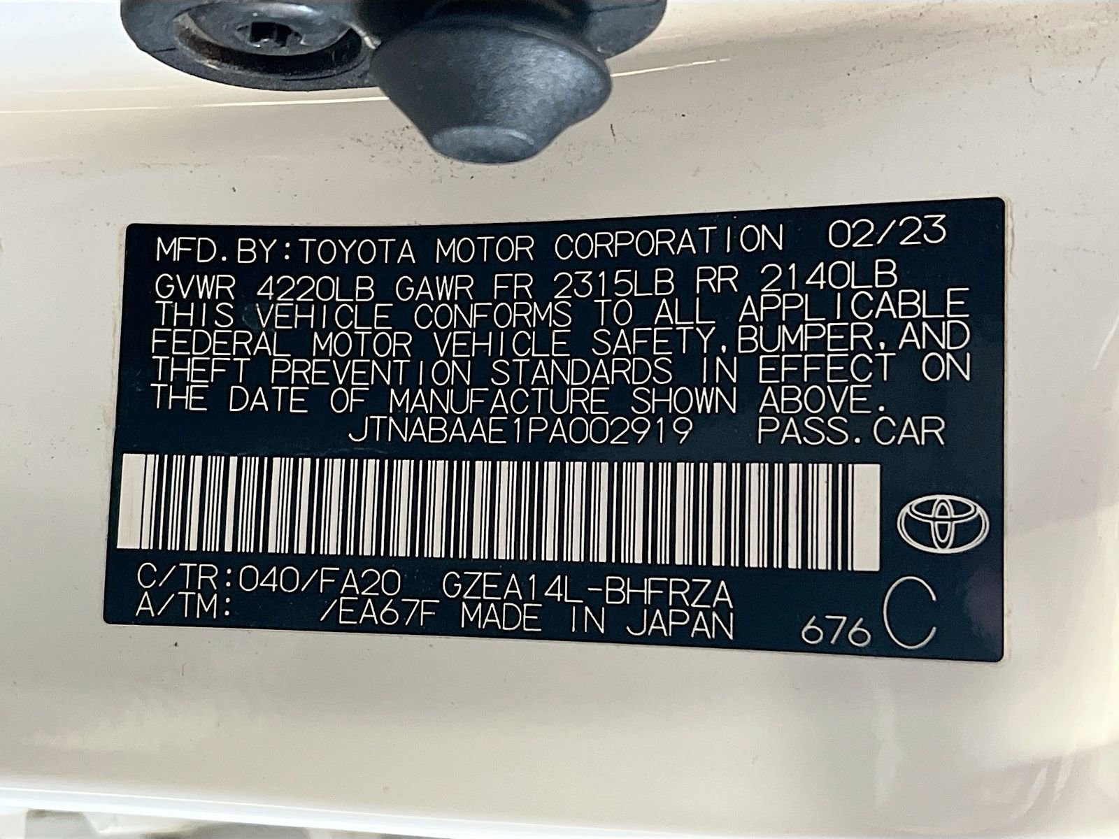 Used 2023 Toyota Corolla Core w/ Performance Package image 33