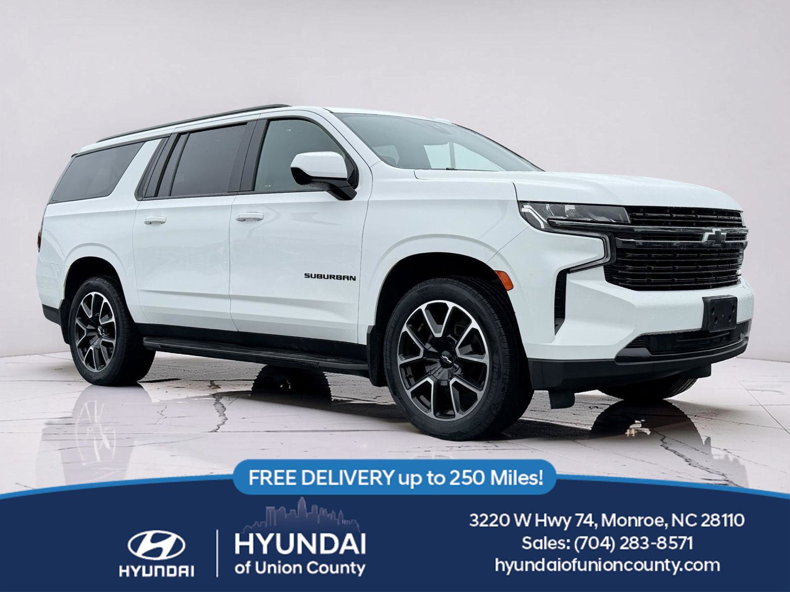 Used 2021 Chevrolet Suburban RST w/ Rear Media and Nav Package image 1
